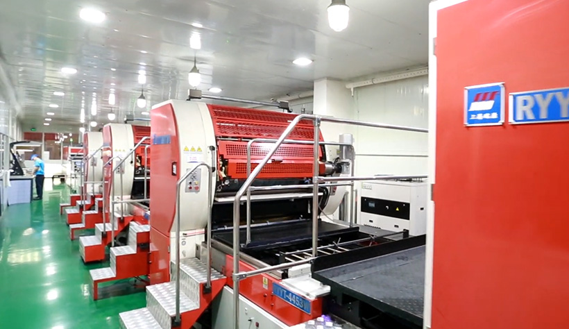 RYT 453 σειρά πολλαπλών χρωμάτων εκτύπωσης μηχανή κύριες τεχνικές επιδόσεις